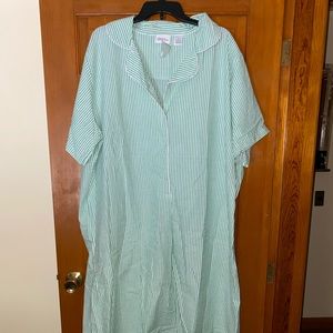 NWOT Vermont Country Store Nightgown/Housecoat Size 3X